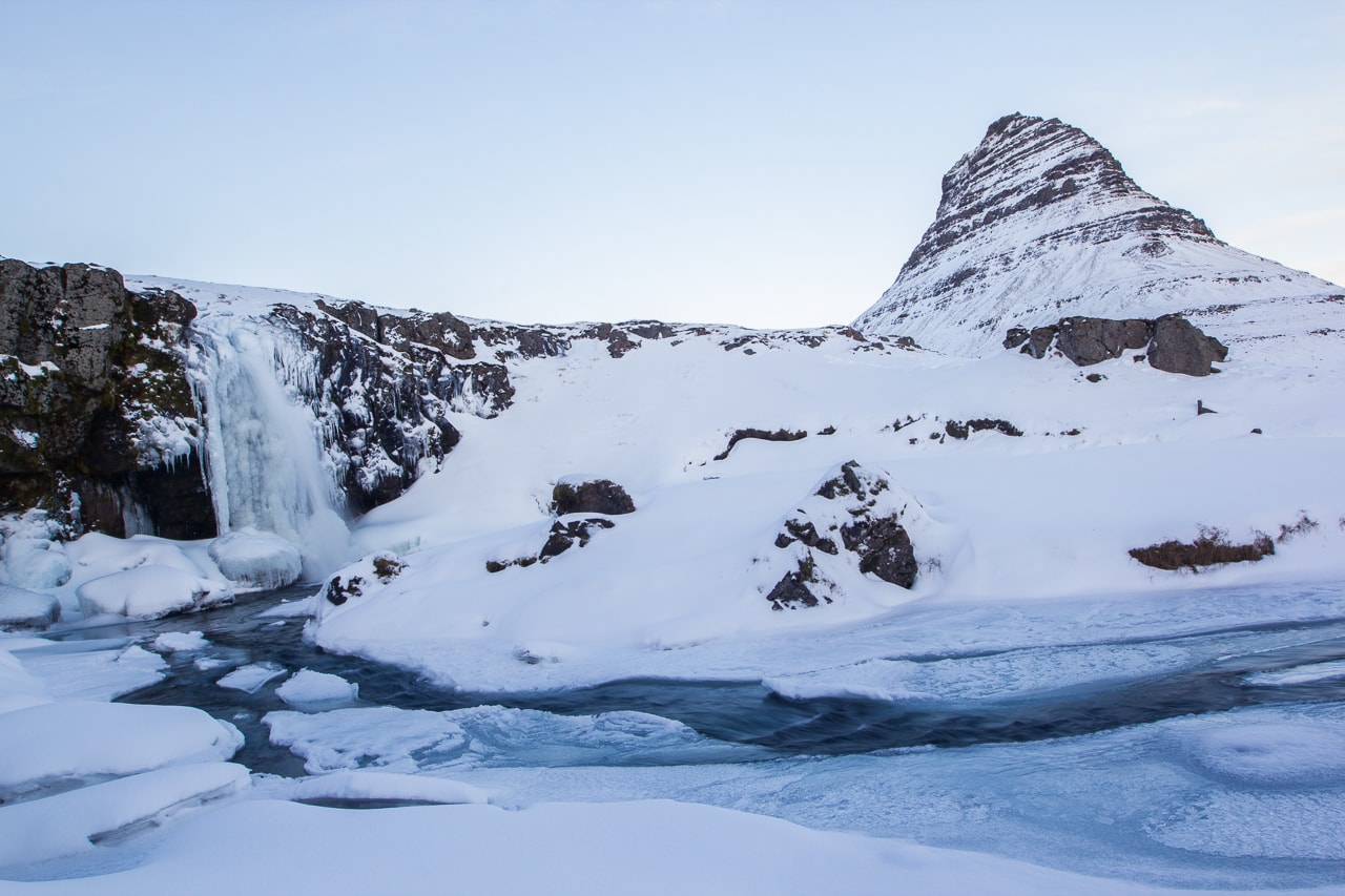 Iceland winter road trip - Kirkjufellsfoss - by Conscious by Chloé